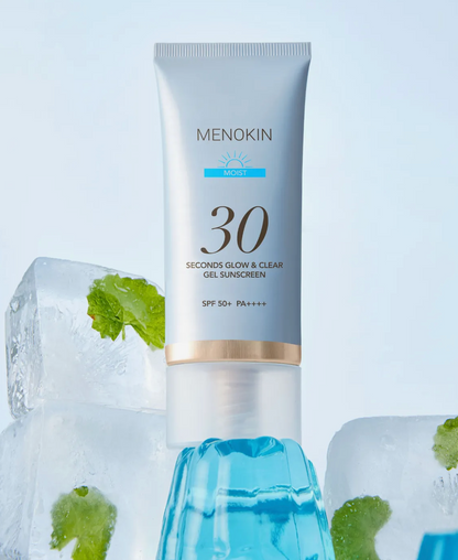 MENOKIN - 30 SecondS Glow & Clear Gel Sunscreen (Park Bo-young's Pick)