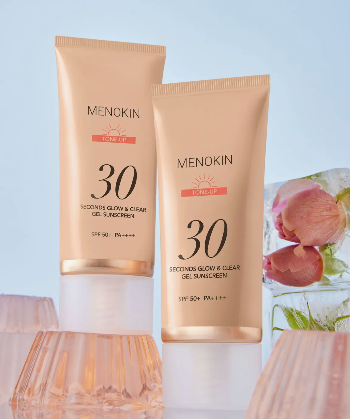 MENOKIN - 30 SecondS Glow & Clear Gel Sunscreen (Park Bo-young's Pick)