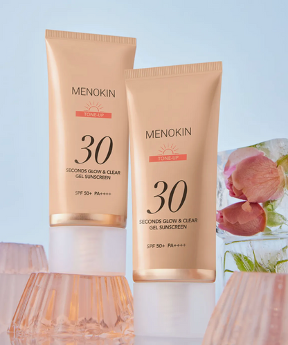 MENOKIN - 30 SecondS Glow & Clear Gel Sunscreen (Park Bo-young's Pick)