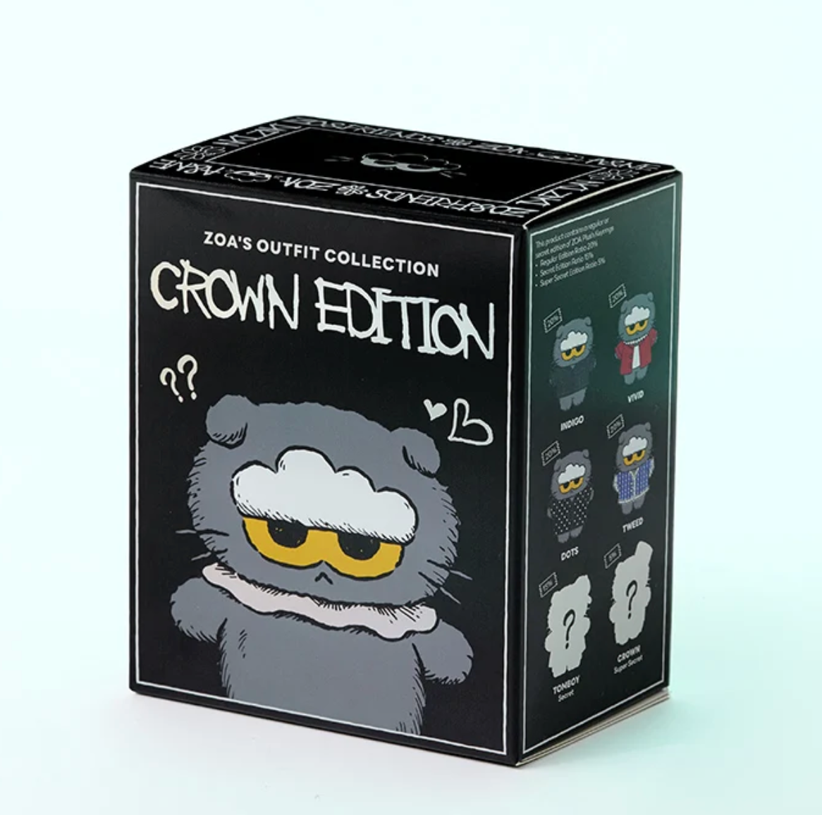 ZO&FRIENDS ZOA RANDOM PLUSH KEYRING CROWN EDITION