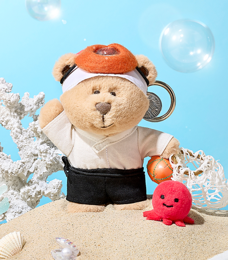 [Starbucks] Bearista Collection (Plush / Keyring)