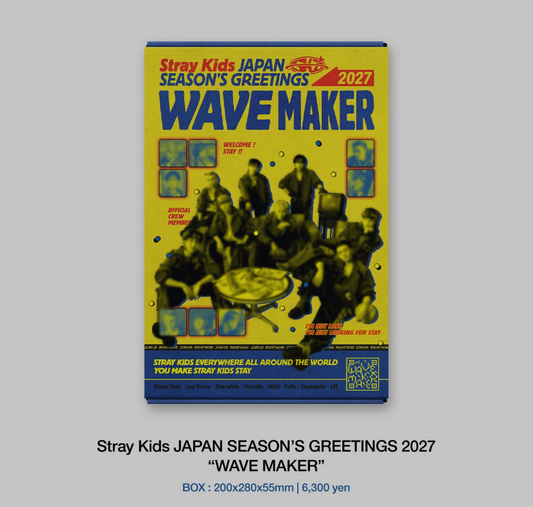Stray Kids - JAPAN SEASON’S GREETINGS 2027 “WAVE MAKER” [Standard Edition]