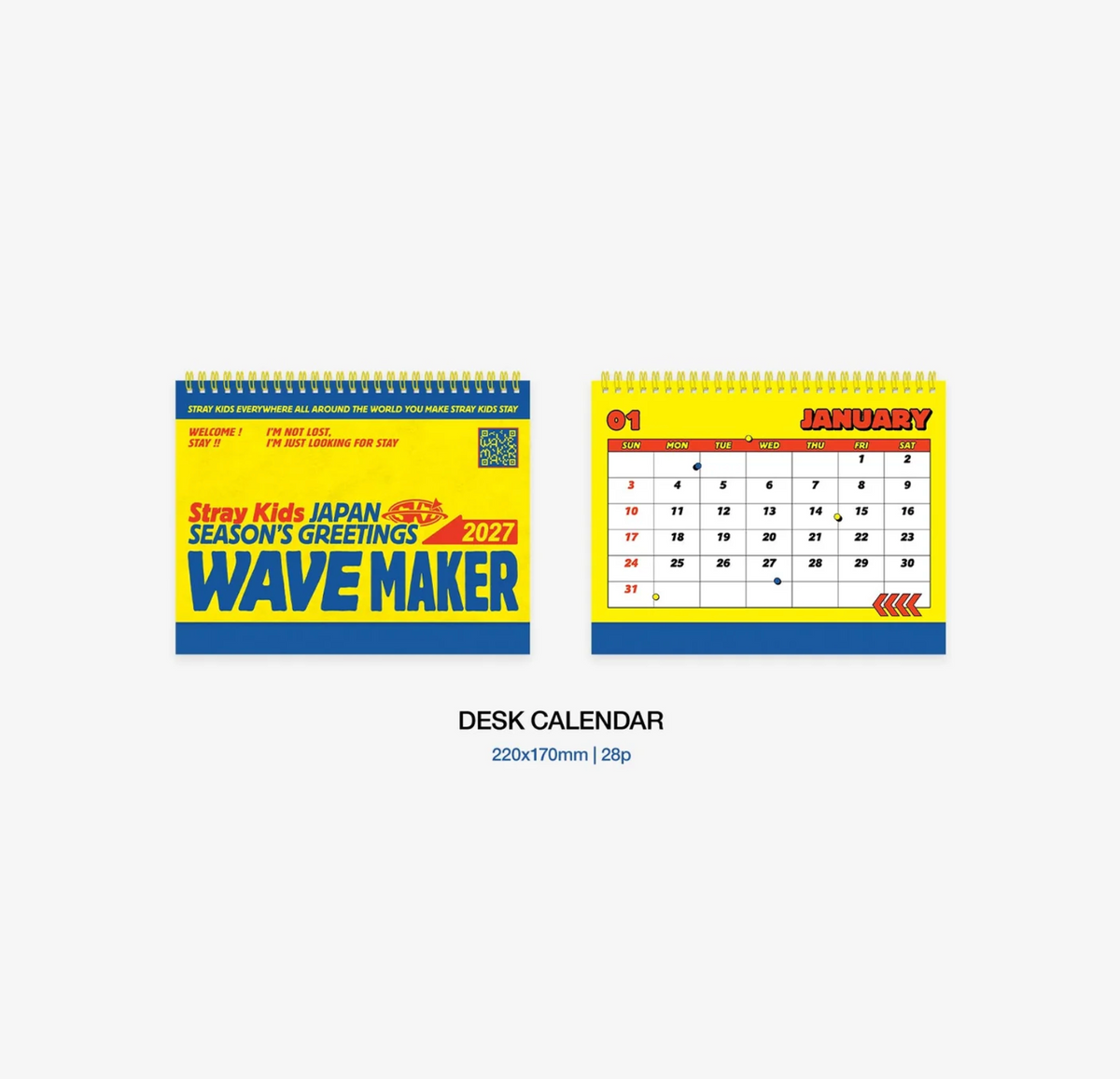 Stray Kids - JAPAN SEASON’S GREETINGS 2027 “WAVE MAKER” [Standard Edition]