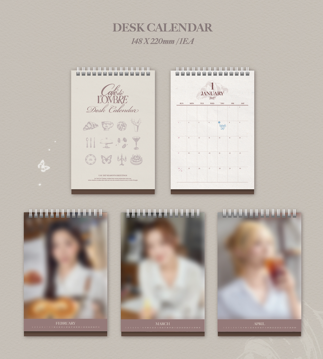 유아유(UAU) - 2027 SEASON'S GREETINGS [Cafe De L'Ombre_Recipe . For . U]