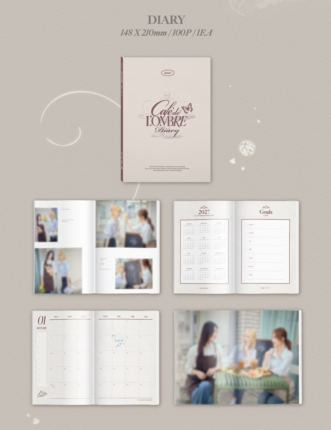 유아유(UAU) - 2027 SEASON'S GREETINGS [Cafe De L'Ombre_Recipe . For . U]