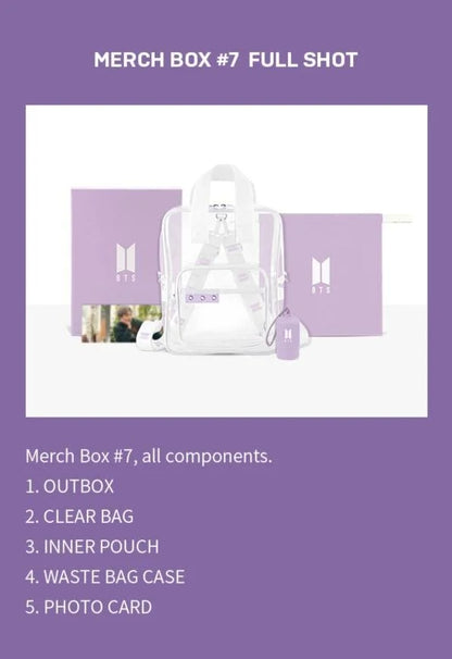 BTS MERCH BOX #7