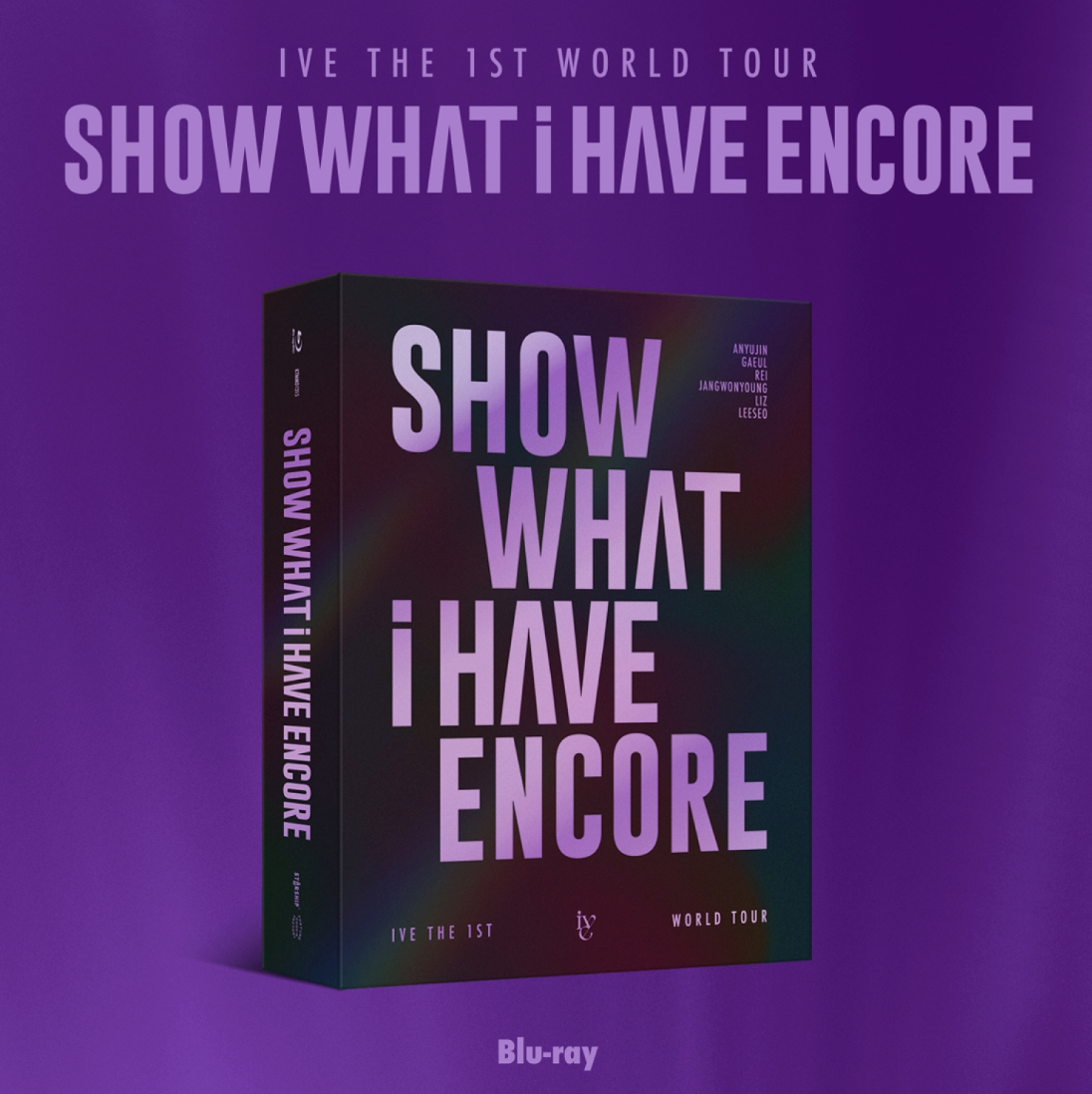 IVE THE 1ST WORLD TOUR [SHOW WHAT I HAVE - ENCORE] - (BLU-RAY/KiT ver)