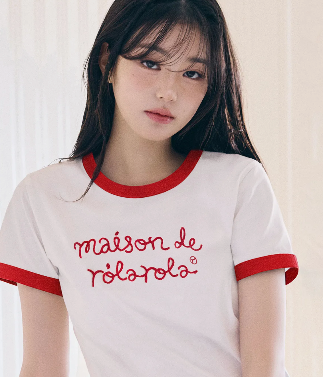 ♥ROLAROLA♥MAISON DE ROLA RINGER T-SHIRT Rola Rola Maison De Rola Ringer Tshirt – Lumière Studio