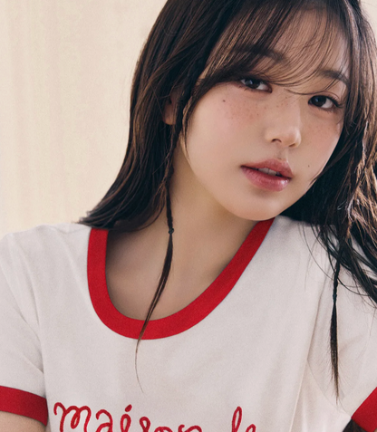 [rolarola] MAISON DE ROLA RINGER ティシャツ *韓国人気 ☆(G)I-DLE☆【ROLAROLA】☆SPORTY MAISON DE ROLA T-SHIRT.S