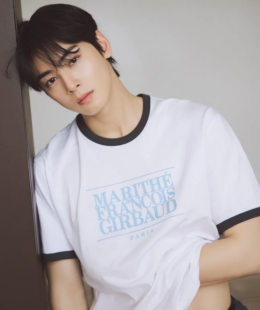 Marithé et François Girbaud - CLASSIC LOGO COLOR POINT TEE [Worn by Cha Eunwoo]