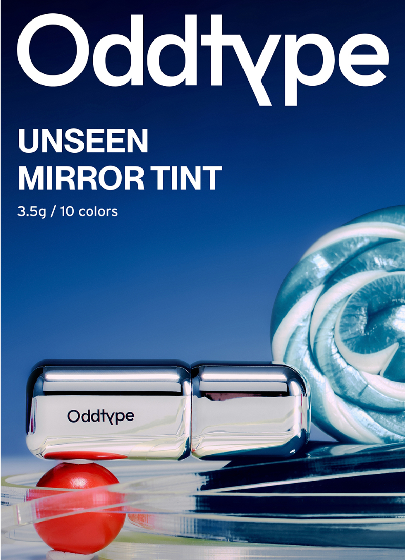 Odd Type Unseen Mirror Lip Tint 4 colors 3.5g