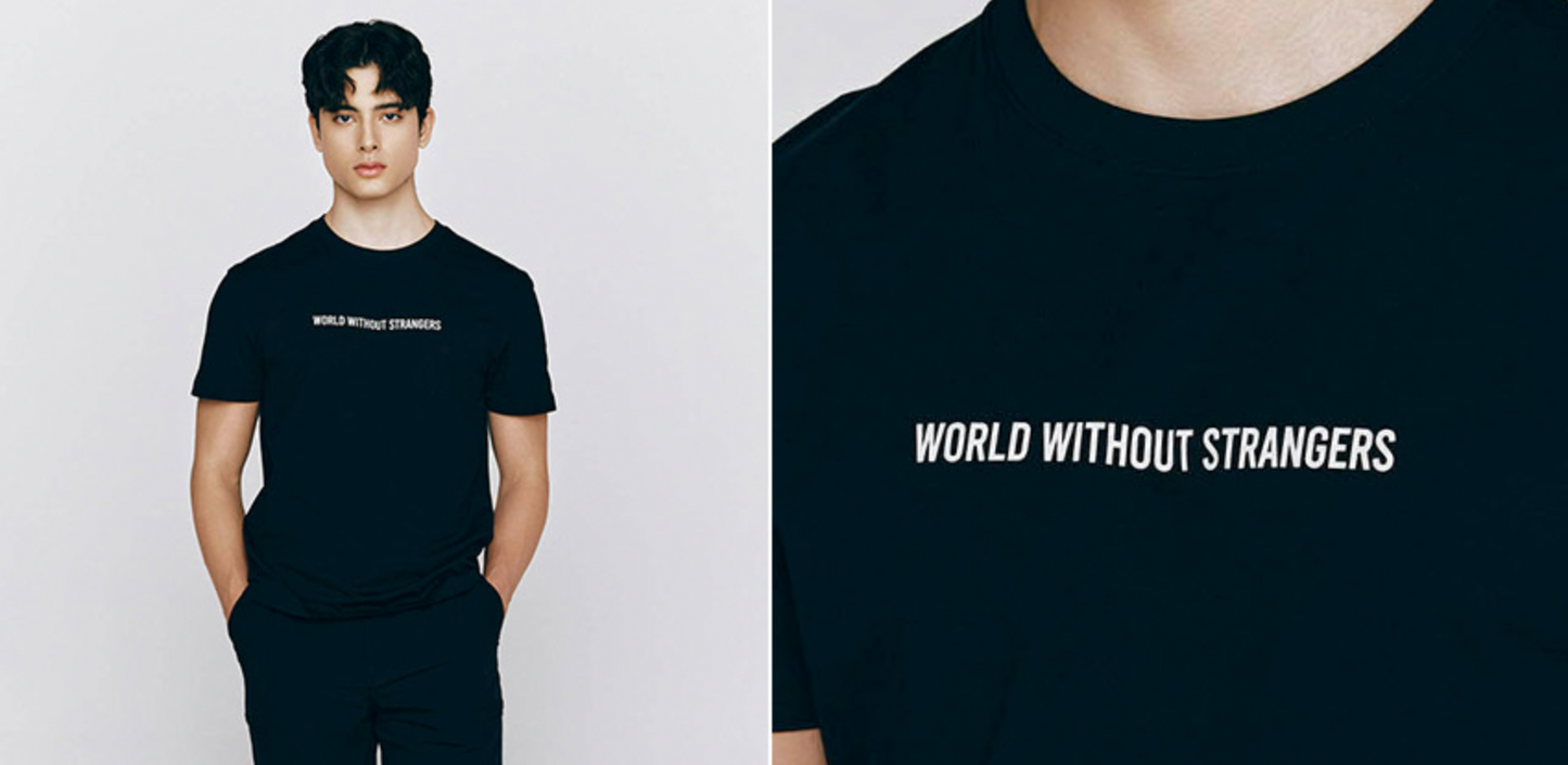 [Byeon Woo-seok Pick] GIORDANO - Men's Graphic Short Sleeve T-shirt (Unisex)