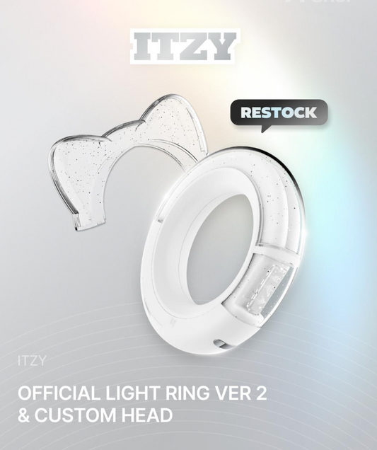 ITZY OFFICIAL LIGHT RING VER 2 & TWINZY CUSTOM HEAD