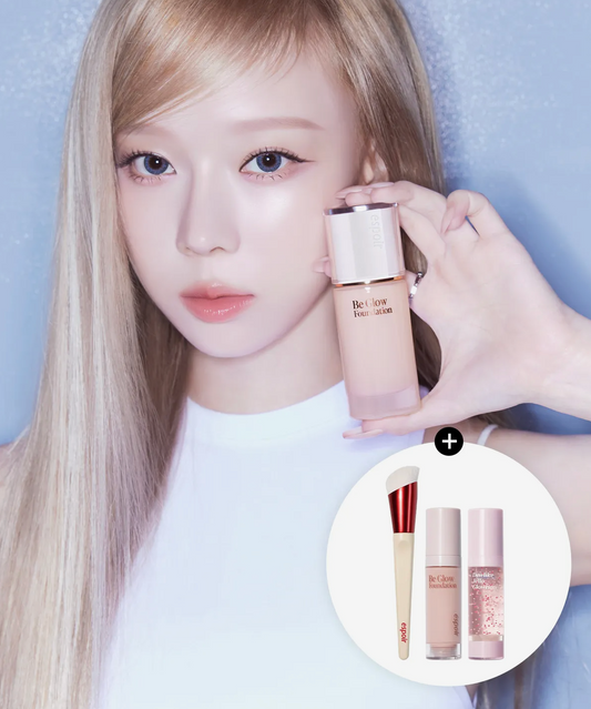 ESPOIR - BEGLOW Foundation SPF27 PA++ (+ Gift: Pore Blur Foundation Brush + Mini Foundation  + Dew Like Glowerizer 7ml)