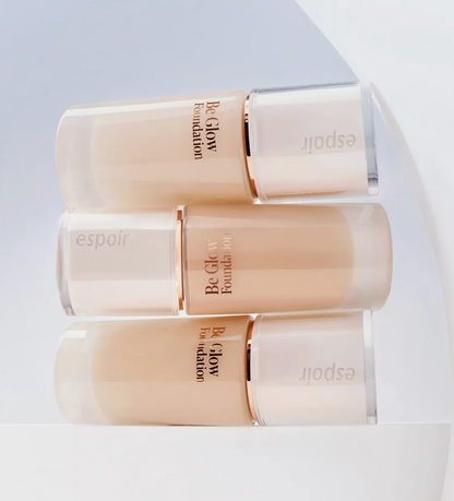 ESPOIR - BEGLOW Foundation SPF27 PA++ (+ Gift: Pore Blur Foundation Brush + Mini Foundation  + Dew Like Glowerizer 7ml)