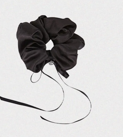 OTZ - Glossy Ribbon Hair Scrunchie