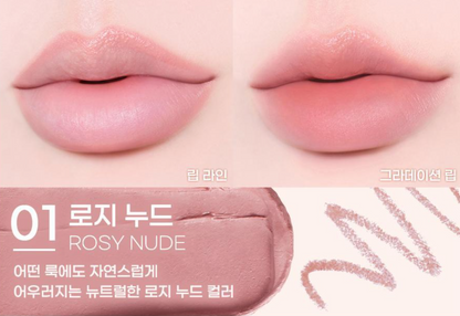 Peripera Puppy Plumping Dew Lip Pencil 0.7g