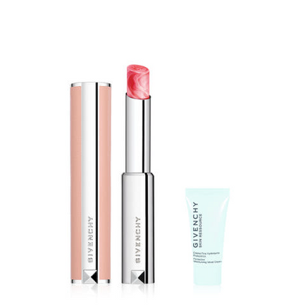 [Straykids Hyunjin Pick] Givenchy Beauty Rose Perfecto Shine Serum Lipstick Set (+ 3ml Skin Perfecto Eye Care)