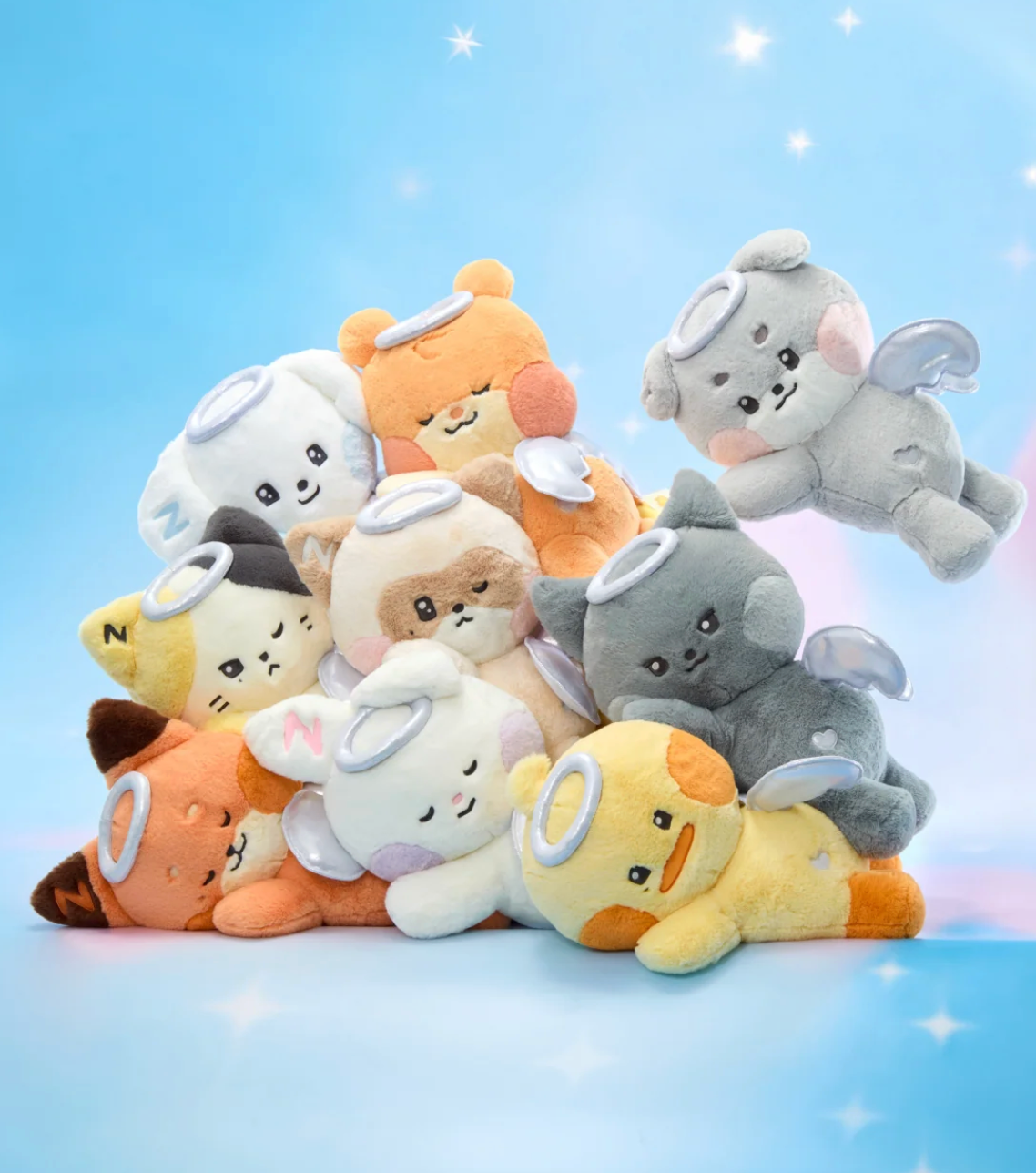 ZEROBASEONE [zeroni] ANGEL PLUSH KEYRING