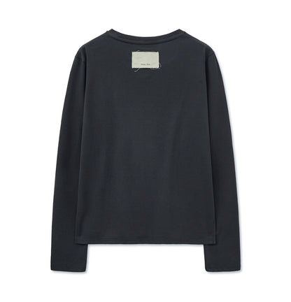 [Ive Leeseo Worn] Matin Kim Lettering Graphic Sleeve Top