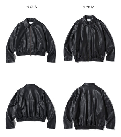[Nct Doyoung Pick]25FW Citybreeze Synthetic Washed Leather Jumper