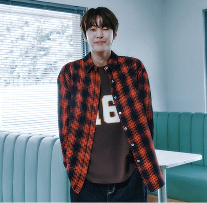 [Nct Doyoung Pick]25FW Citybreeze Nori Check Shirt