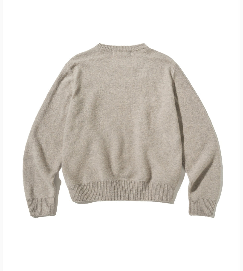 [Nct Doyoung Pick]25FW Citybreeze Wool Essential Round Neck Knit