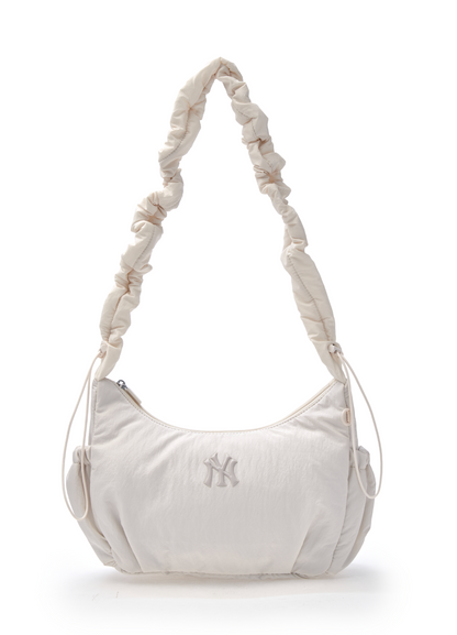 [Karina's Outfit] Basic Athleisure Hobo Bag (New York Yankees / Cleveland Guardians )