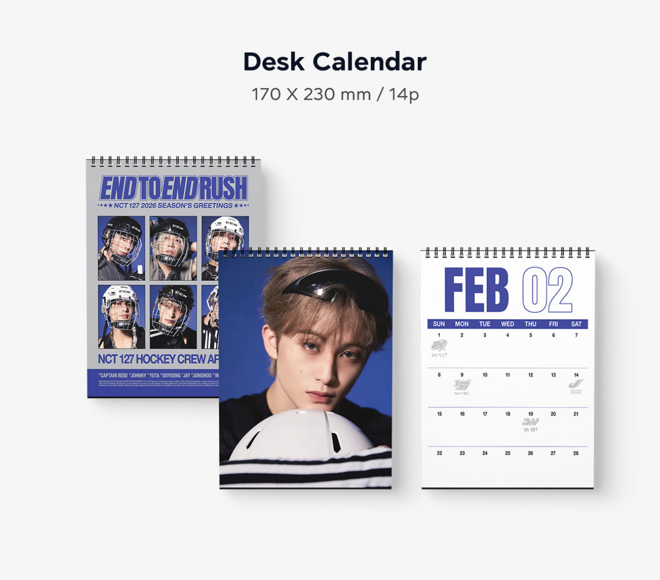 NCT 127 2026 Season's Greetings - End to End Rush (+ Pre-Order Gift)