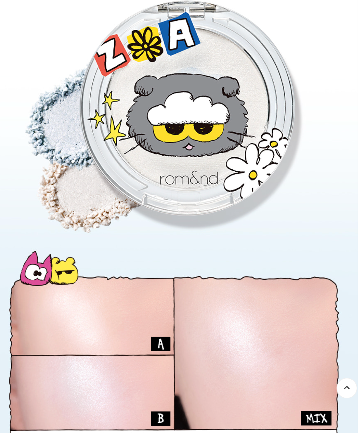 Rom&nd X Zo&Friends Dual Jelly Highlighter