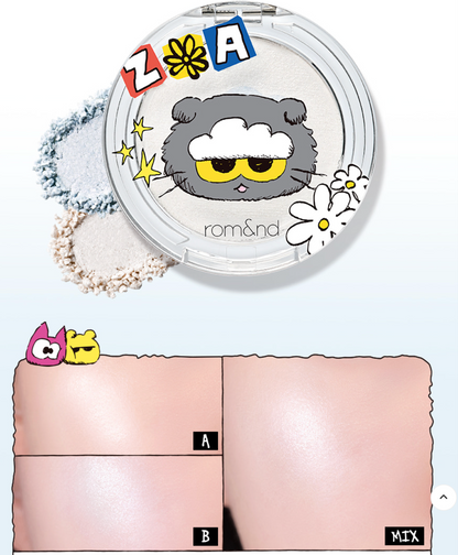 Rom&nd X Zo&Friends Dual Jelly Highlighter