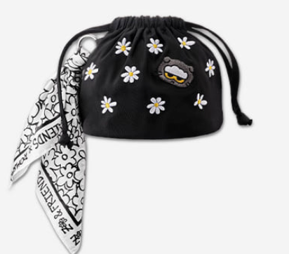 Rom&nd X Zo&Friends - Scarf Pouch / Tint Ring