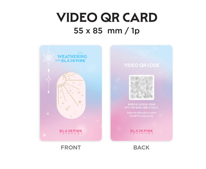 BLACKPINK - THE GAME PHOTOCARD COLLECTION WEATHERING WITH BLACKPINK