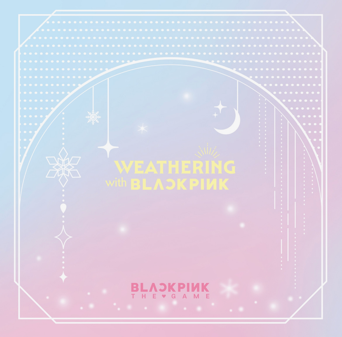 BLACKPINK - THE GAME PHOTOCARD COLLECTION WEATHERING WITH BLACKPINK