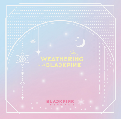 BLACKPINK - THE GAME PHOTOCARD COLLECTION WEATHERING WITH BLACKPINK