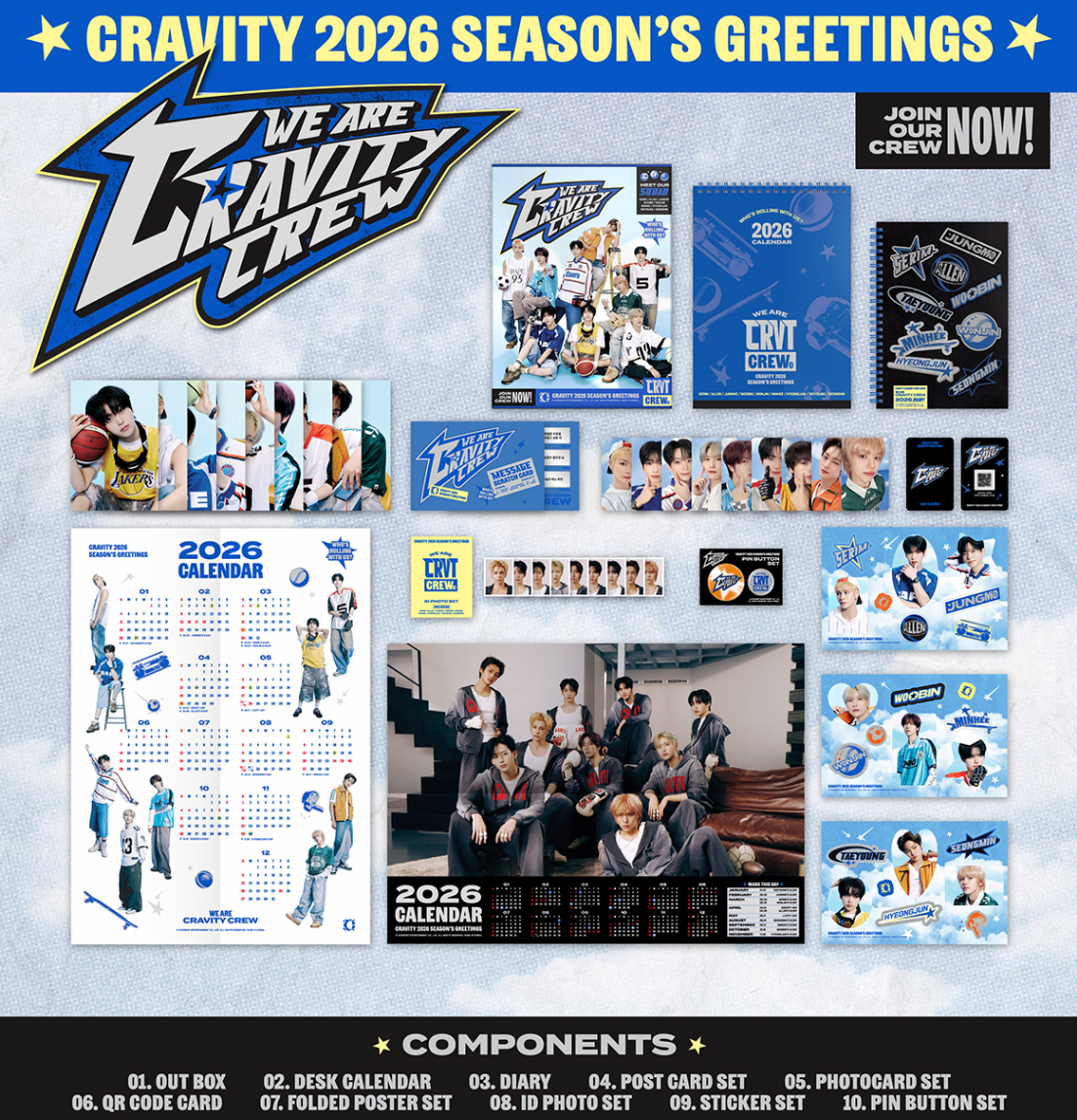 CRAVITY - 2026 SEASON'S GREETINGS [WE ARE CRAVITY CREW]