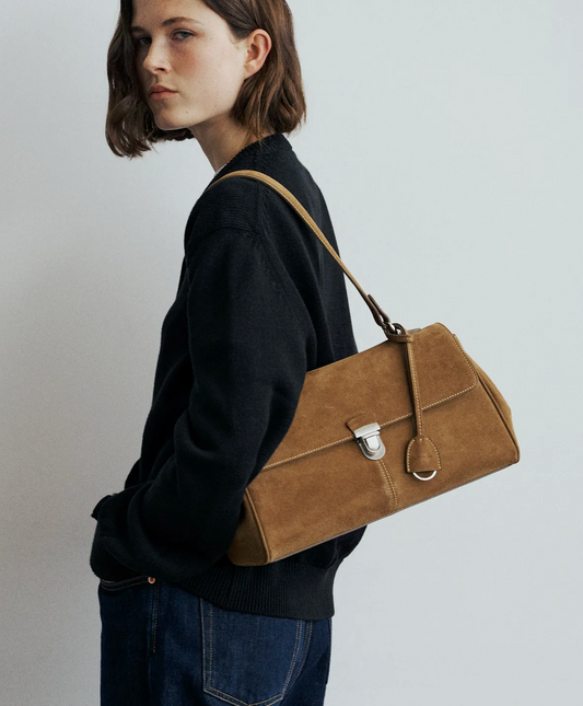 MUNIER - MILLO BAG SUEDE (CAMEL)