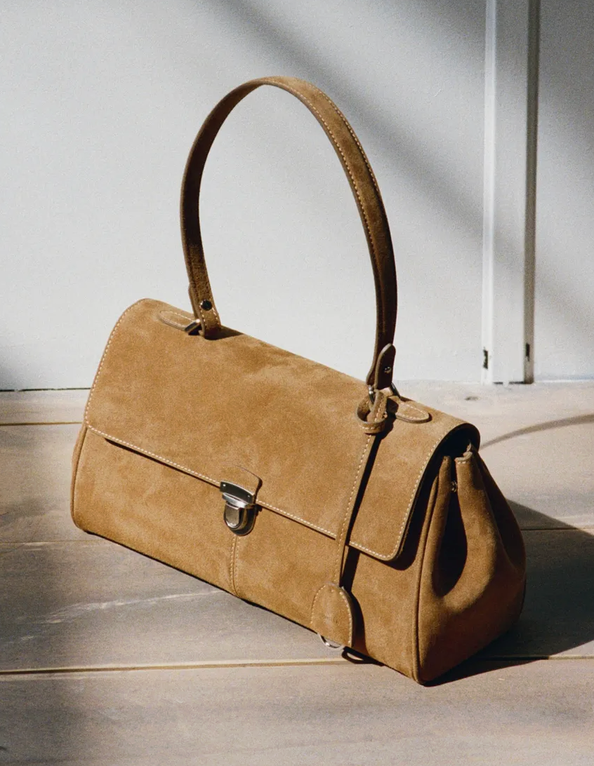 MUNIER - MILLO BAG SUEDE (CAMEL)