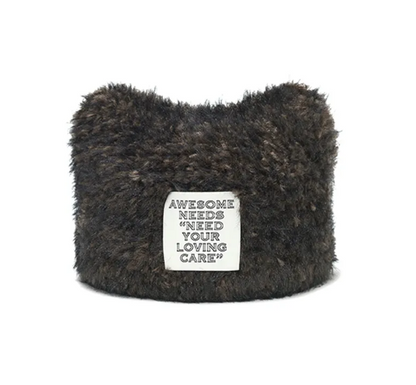 [TXT Yeonjun Worn] AWESOME NEEDS Handicraft Knit Cat Hat