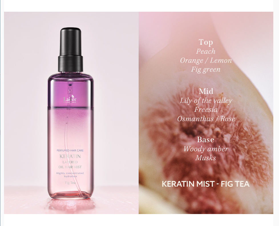 [Special Offer] LADOR Keratin Perfume Hair Mist 130ml (+Perfume Hair Oil 10ml)