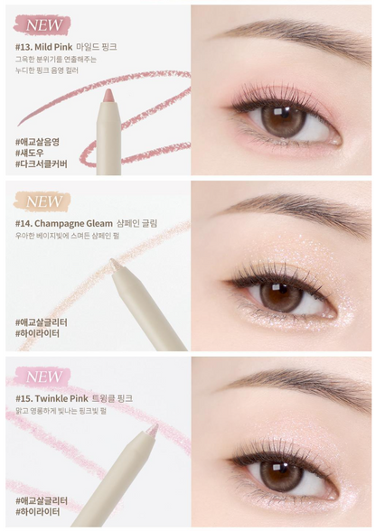 Heart Percent Dot On Mood Gel Eyeliner Pencil 0.5g