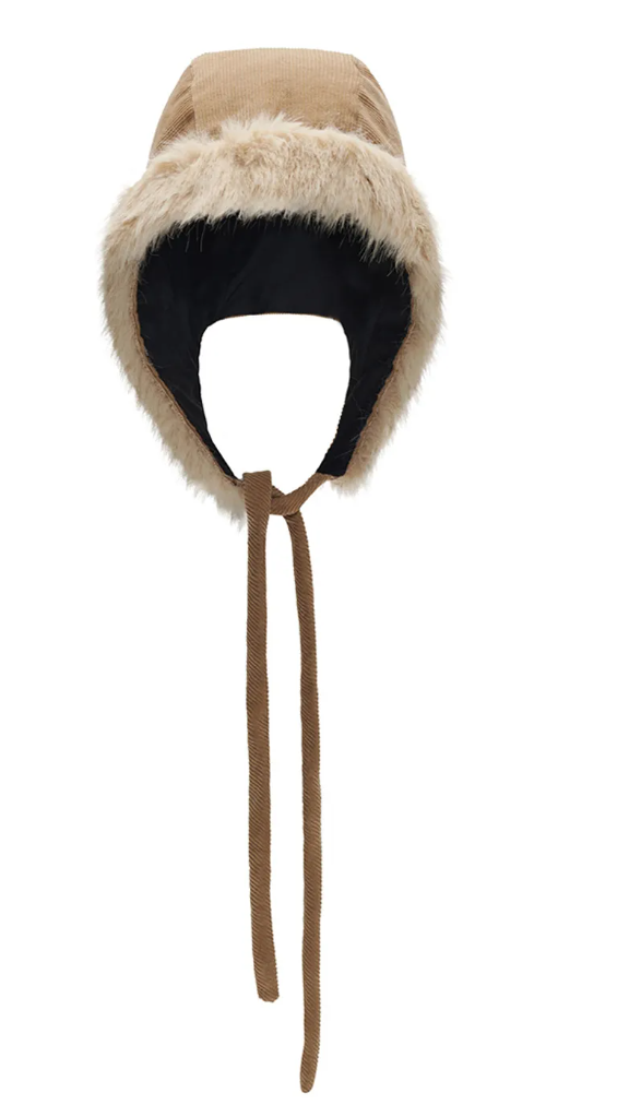 [Ive Wonyoung Worn] Awesome Needs Fur Bonnet Hat