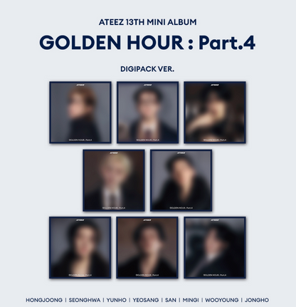 ATEEZ - 13th Mini Album -  GOLDEN HOUR : Part.4