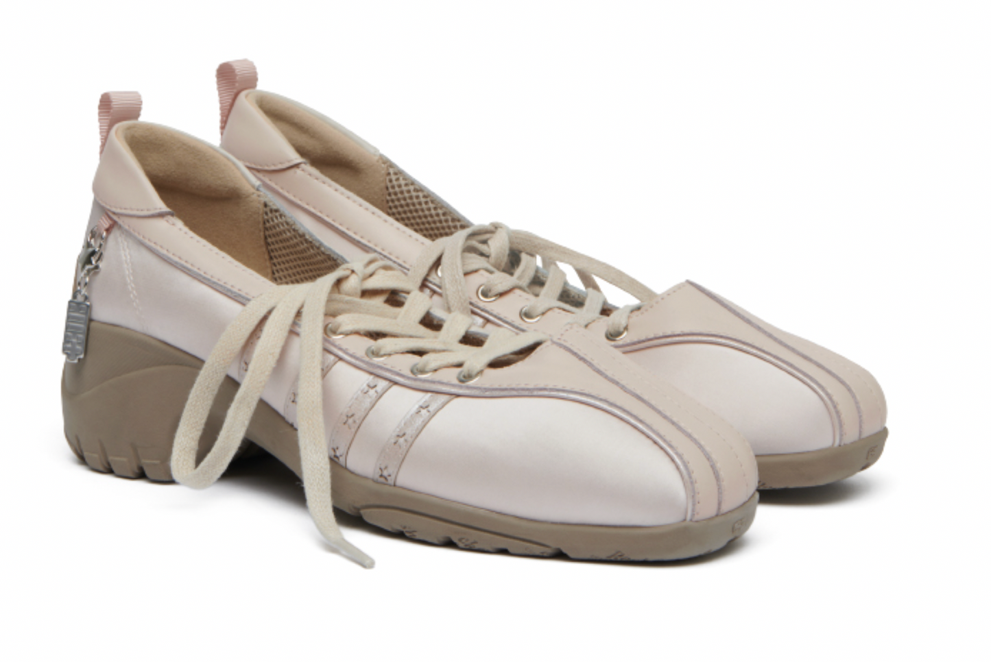 ILLIT x ROCKFISH WEATHERWEAR -  BLISS HEEL LACEUP SNEAKERS