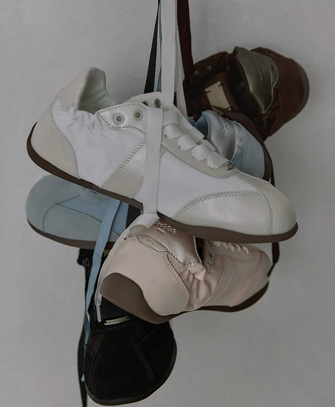 ILLIT x ROCKFISH WEATHERWEAR - SCRUNCH FLAT SNEAKERS