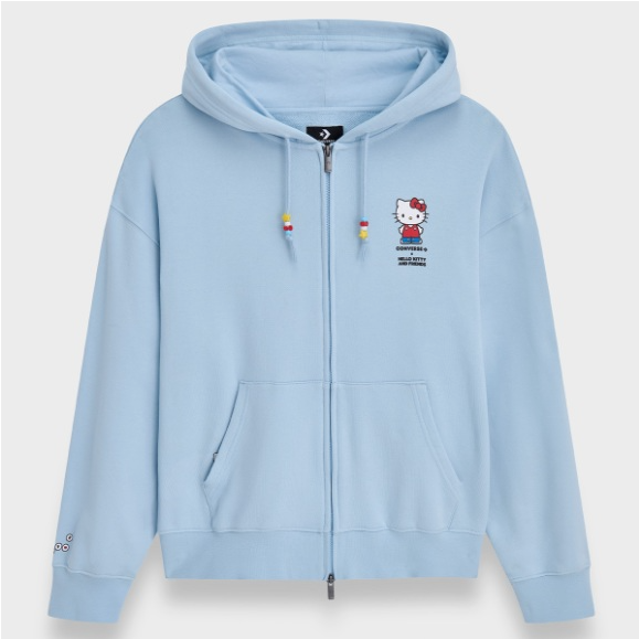 [Converse X Sanrio Characters] Full Zip Hoodie