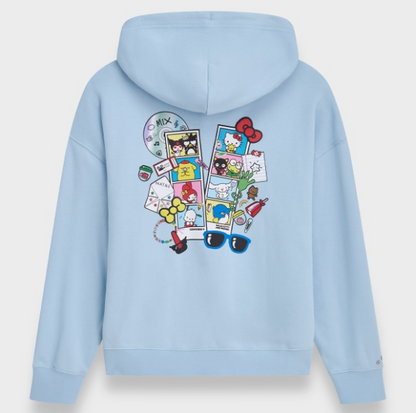 [Converse X Sanrio Characters] Full Zip Hoodie