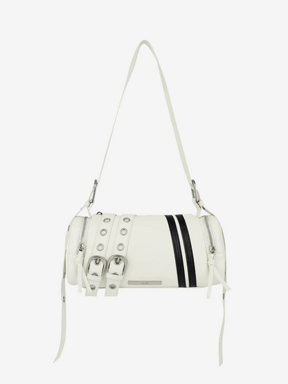[Single Inferno's S5] Kim Go-eun's Pick] ILLIGO Line Buckle Cylinder Bag Black