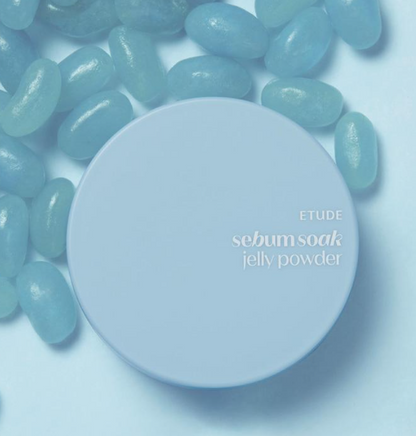 [Princess House Edition]  Etude Sebum SoakJelly Powder 8g with Gift (Puff)
