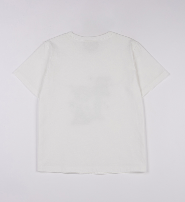[Ive Wonyoung Worn] Rola Rola Lettering Patchwork T-Shirt